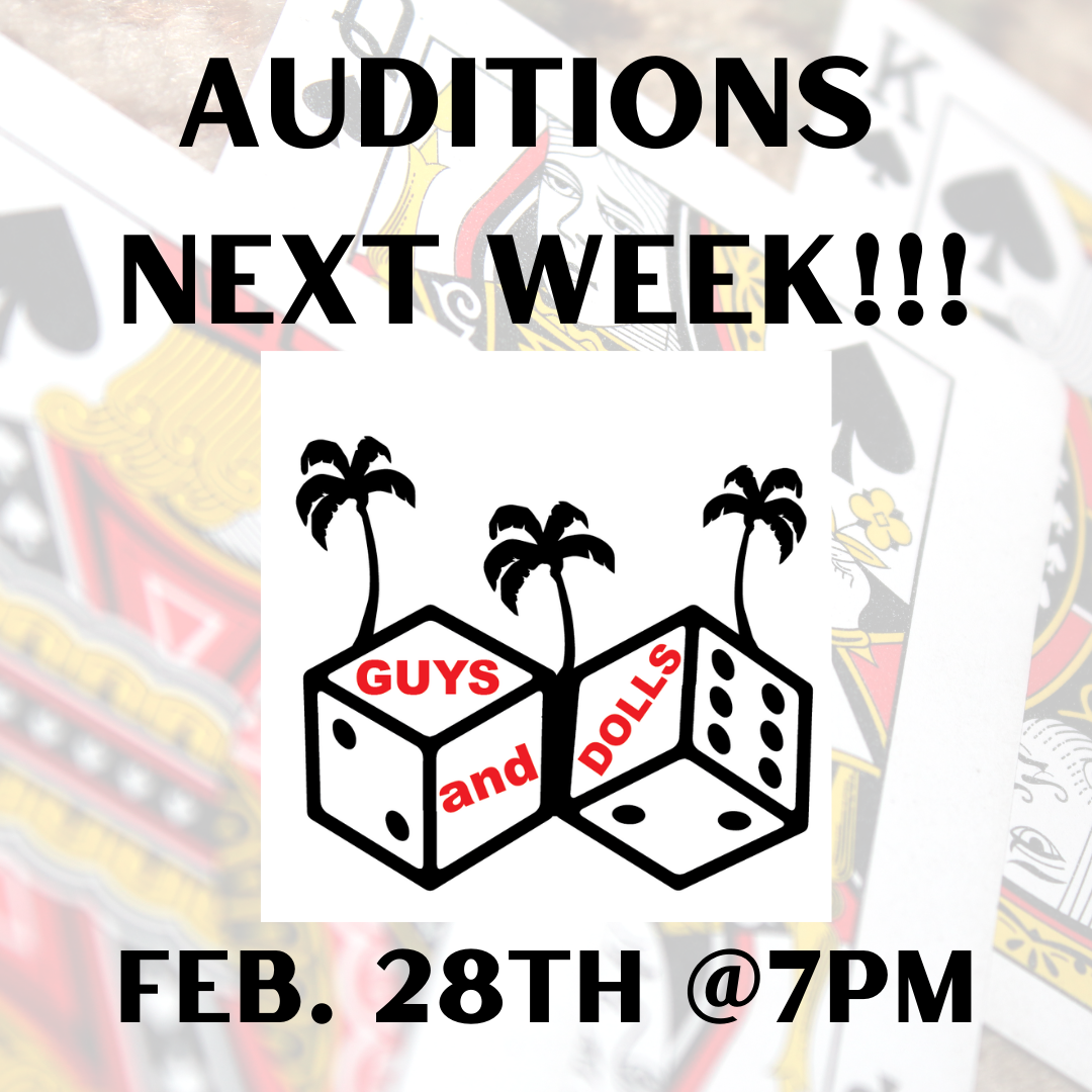 Guys and Dolls auditions